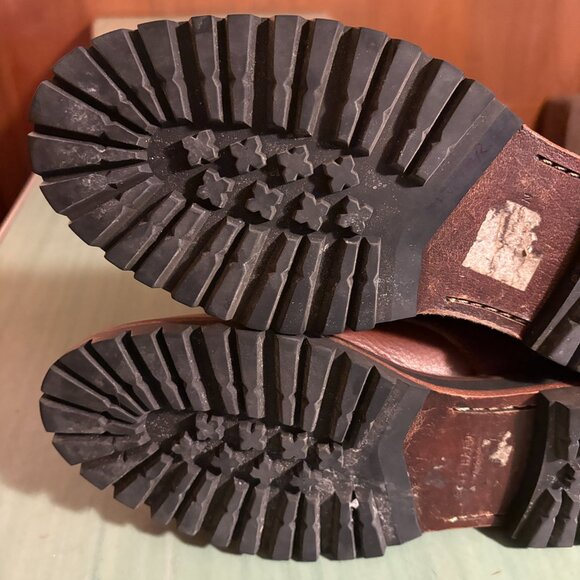 Mens Cole Haan C20357 Moc Toe Chukka Brown Leather Boots  Size 8 M - Picture 8 of 10